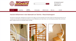 Desktop Screenshot of massivholztreppen.de